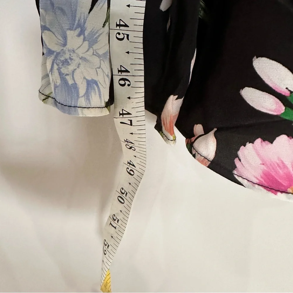 Yumi Kim Marlo Floral Midi Dress Black Size S NWT - Picture 7 of 13